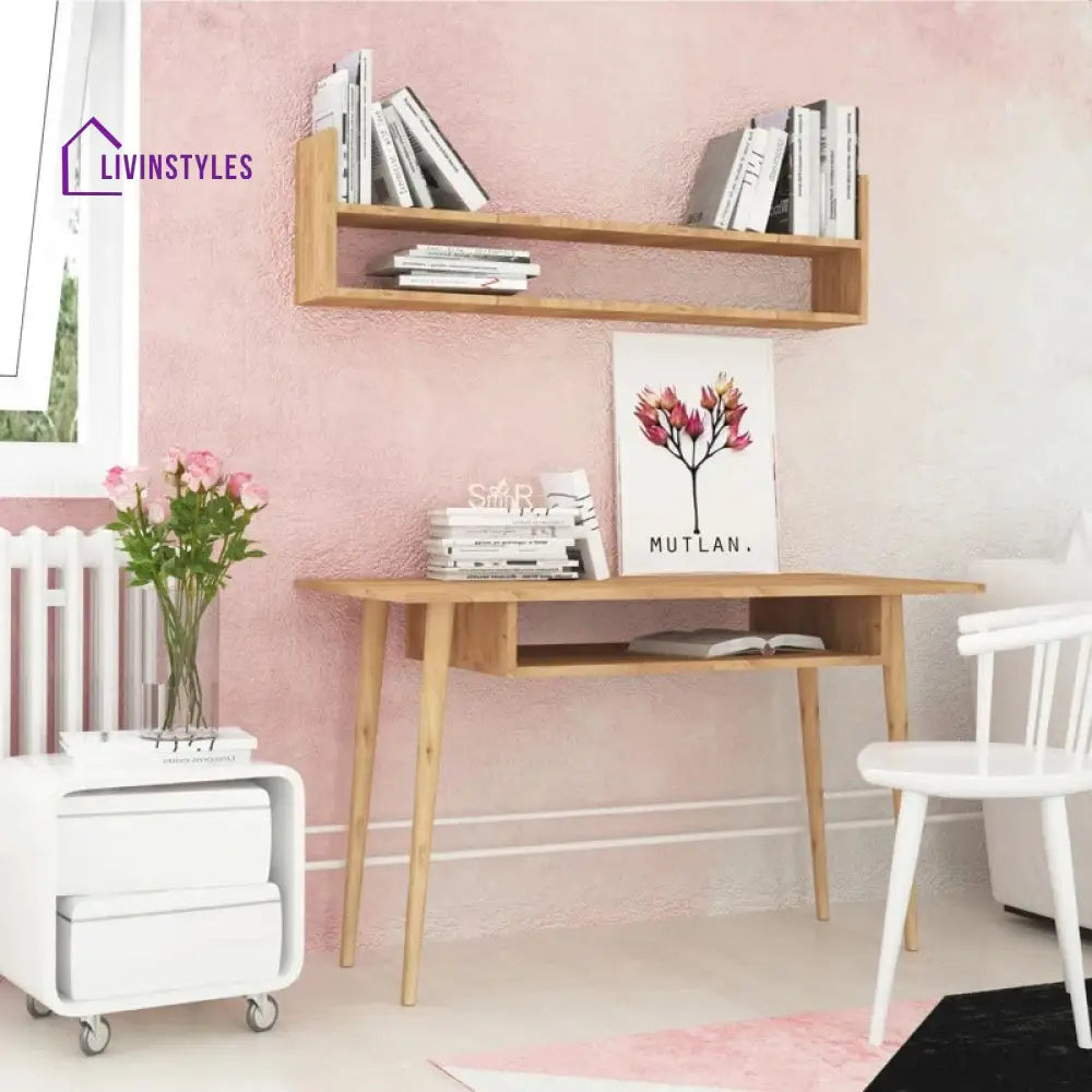 Raisa Solid Wood Study Table for Students