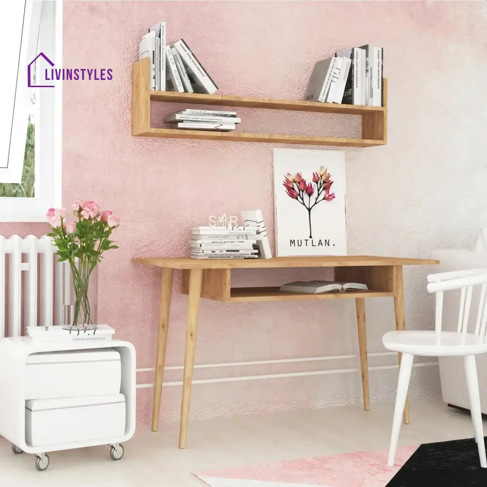 Raisa Solid Wood Study Table for Students