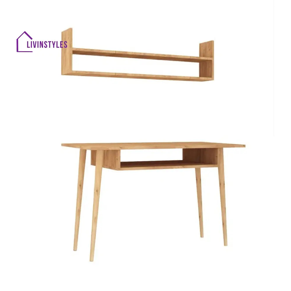 Raisa Solid Wood Study Table for Students