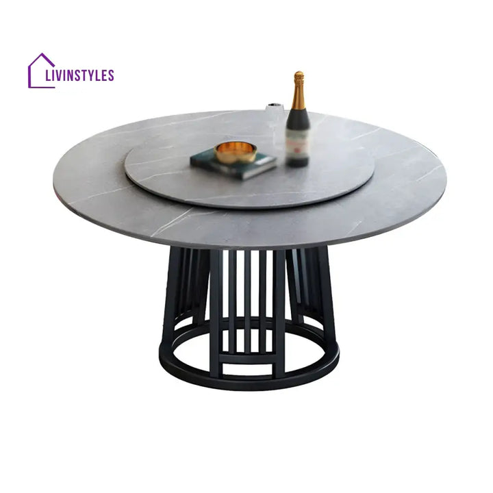 Raj Stainless Steel Dining Table Set