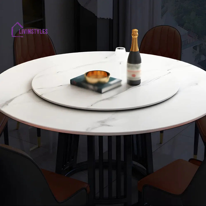 Raj Stainless Steel Dining Table Set