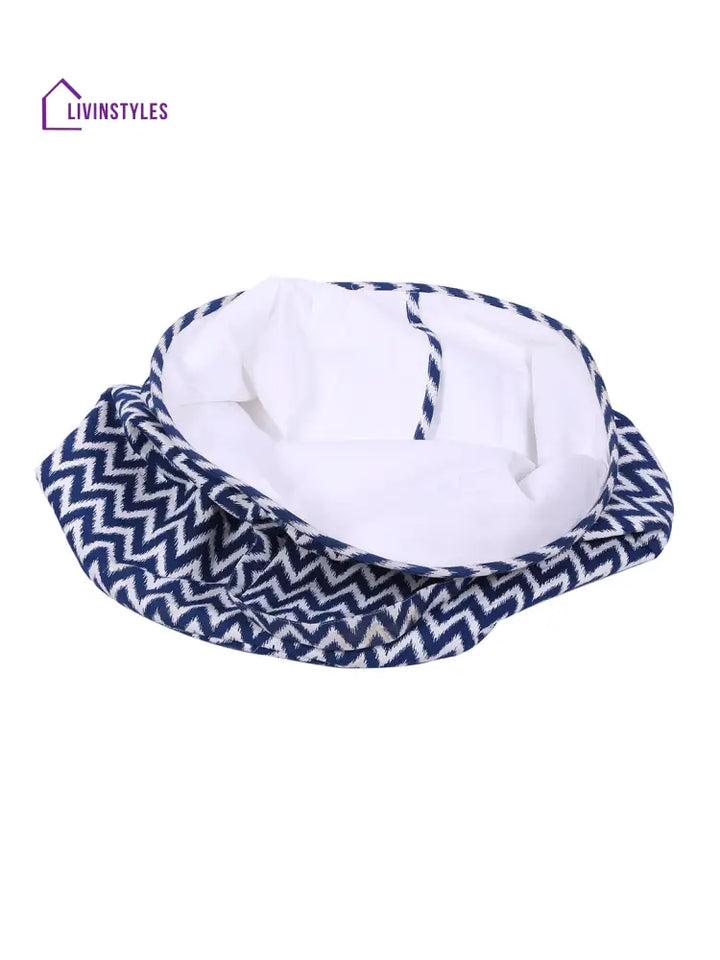 Rajasthan Décor Blue And White Multipurpose Organiser
