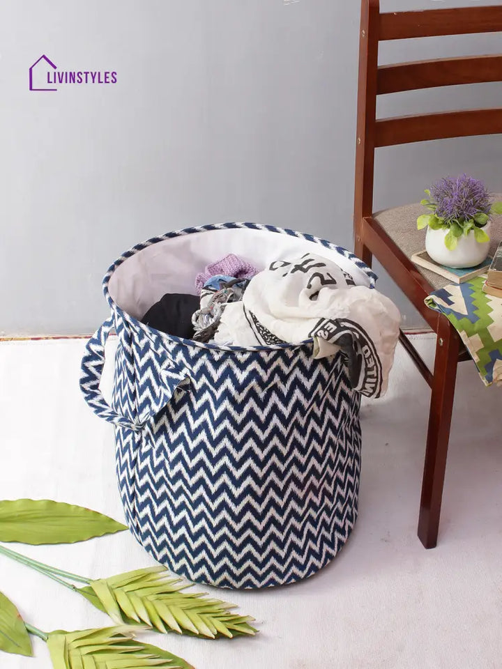 Rajasthan Décor Blue And White Multipurpose Organiser