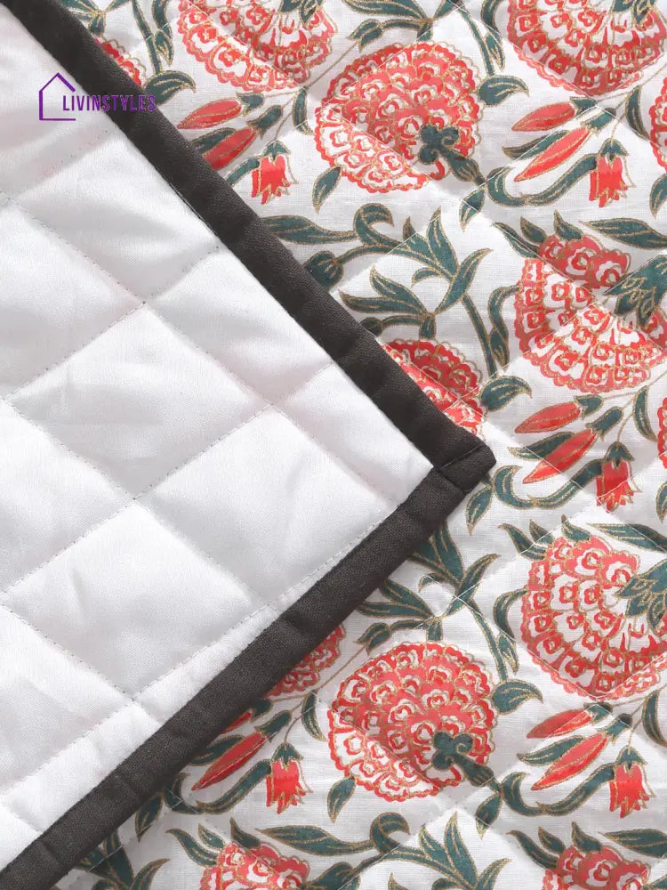 Rajasthan Décor Cotton Quilted Centre Table Runner
