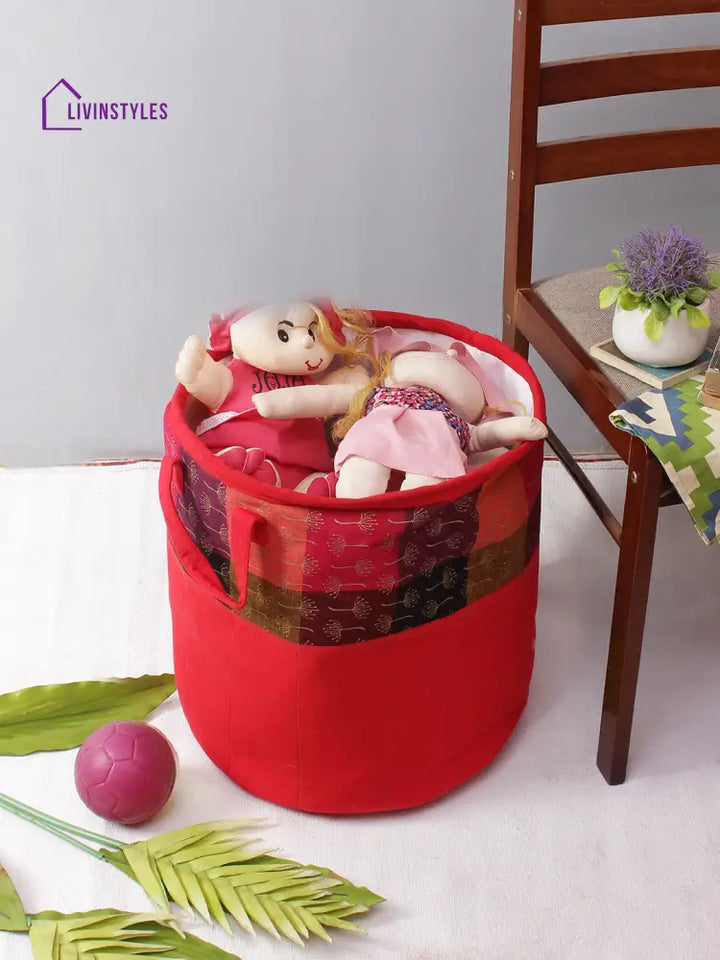 Rajasthan Décor Red Multipurpose Organiser