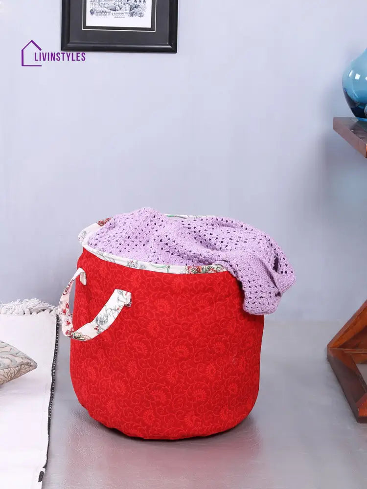 Rajasthan Décor Red Multipurpose Organiser