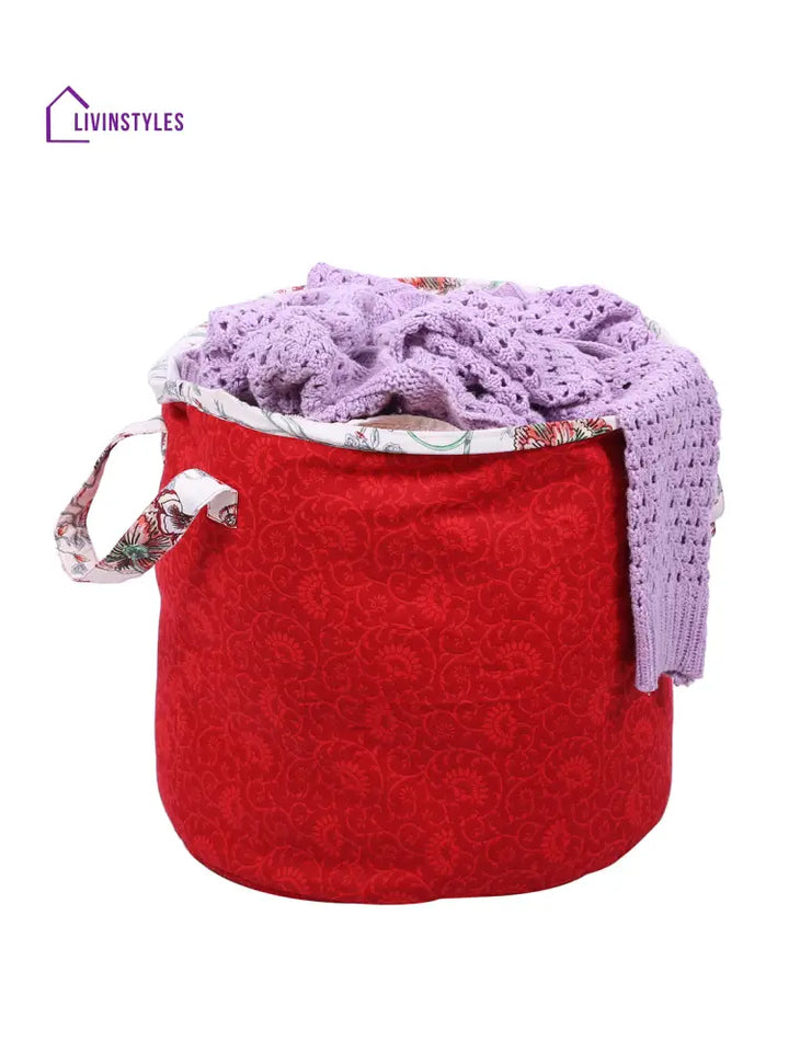 Rajasthan Décor Red Multipurpose Organiser