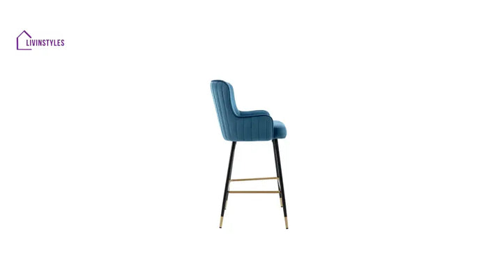 Rajesh Blue Color Nolen Bar Stool