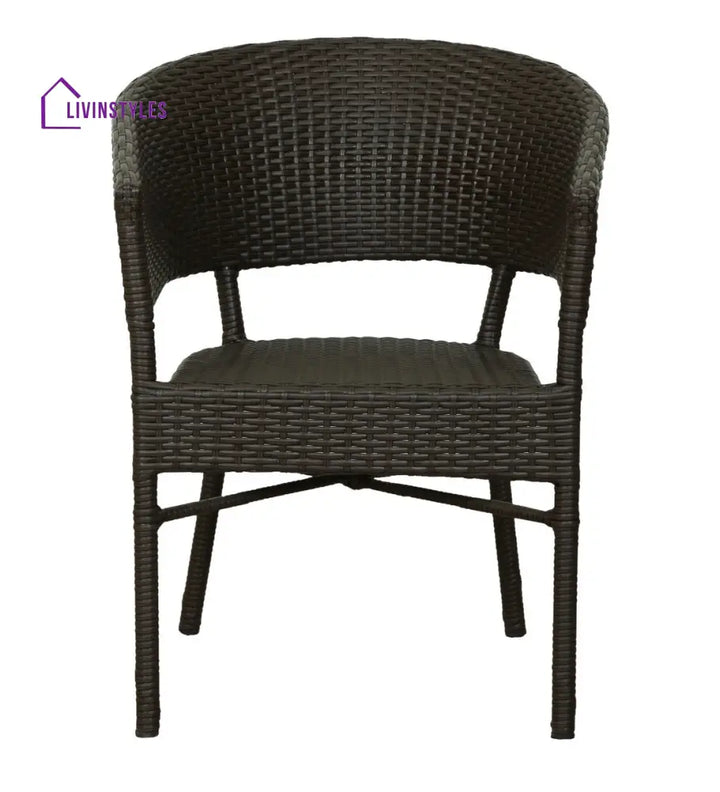 Rajshree Outdoor Patio Seating Set 2 Chairs And 1 Table (Brown) Coffee Sets