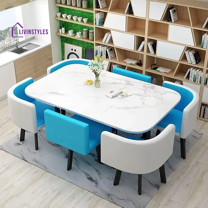Rakesh Dinning Table 6 Seater Set
