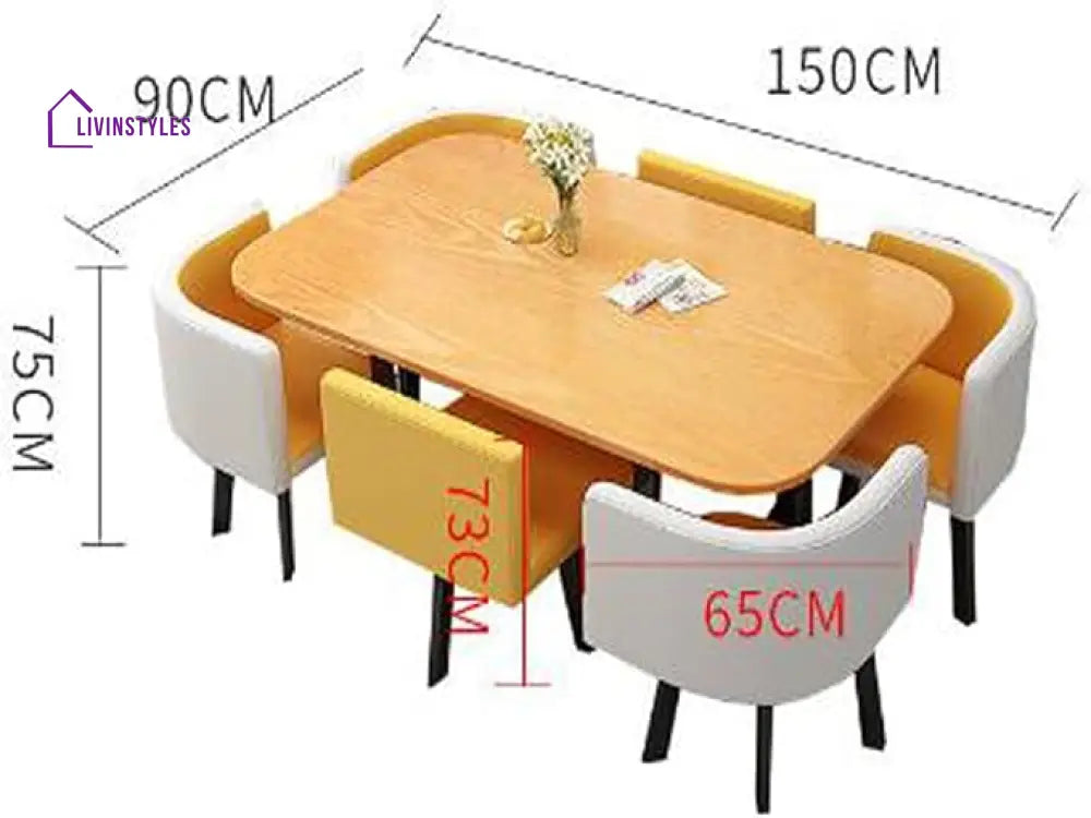 Rakesh Dinning Table 6 Seater Set