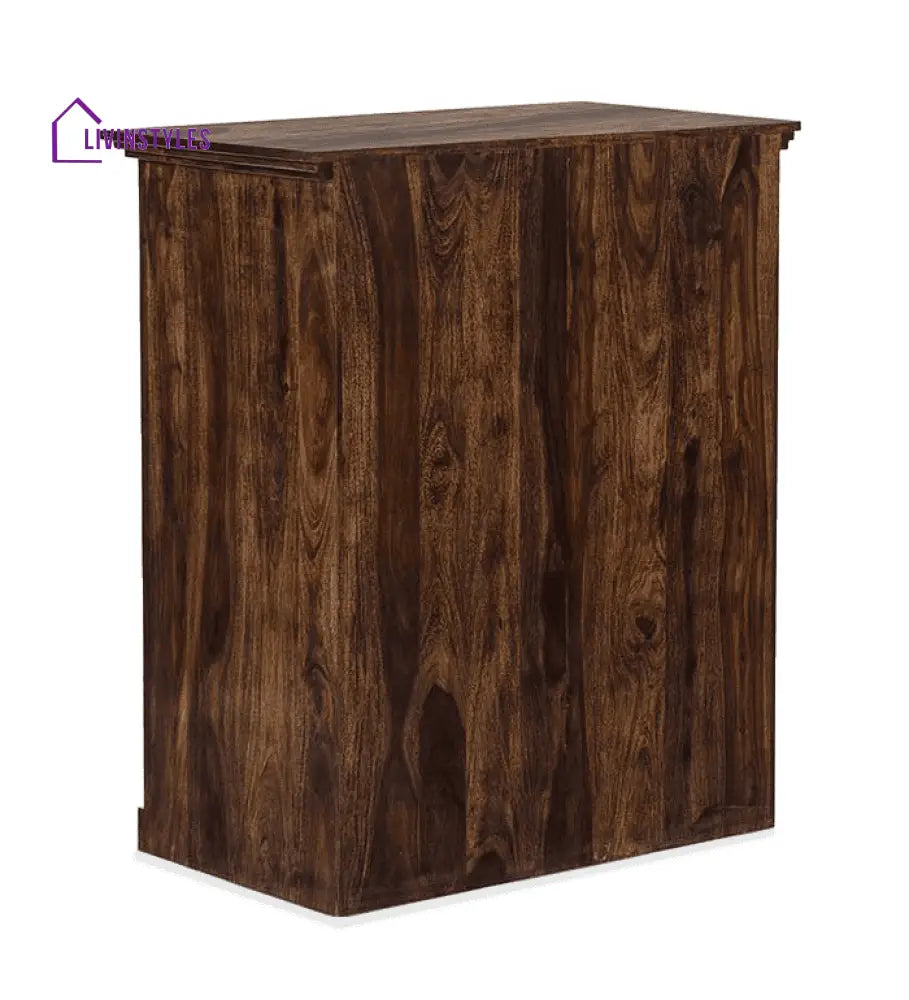 Ramona Solid Wood Bar Cabinet Bar