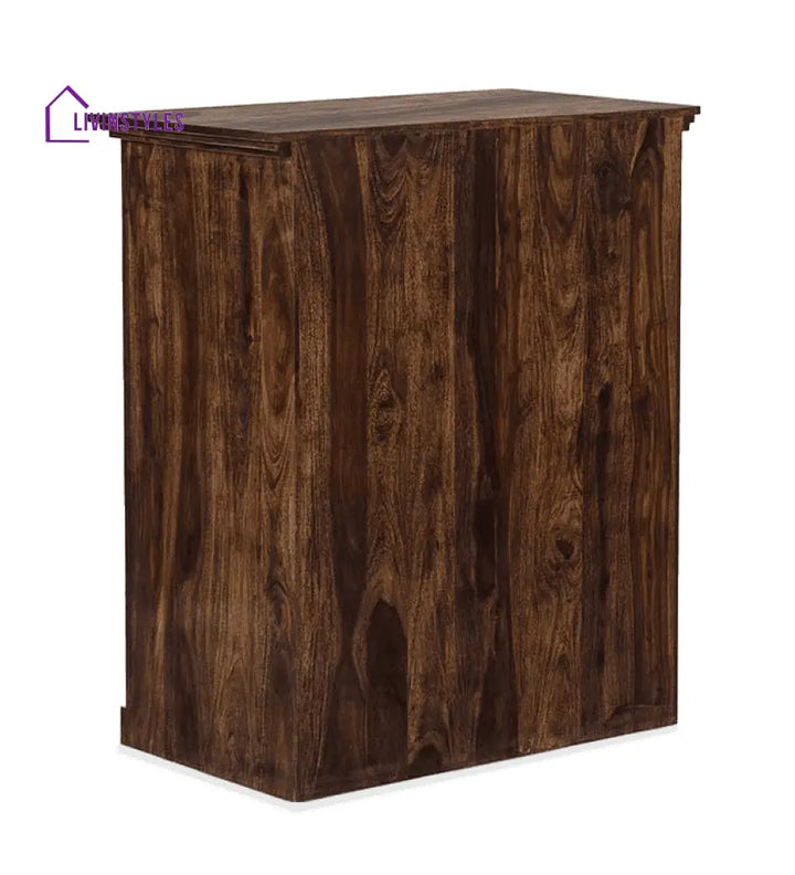 Ramona Solid Wood Bar Cabinet Bar