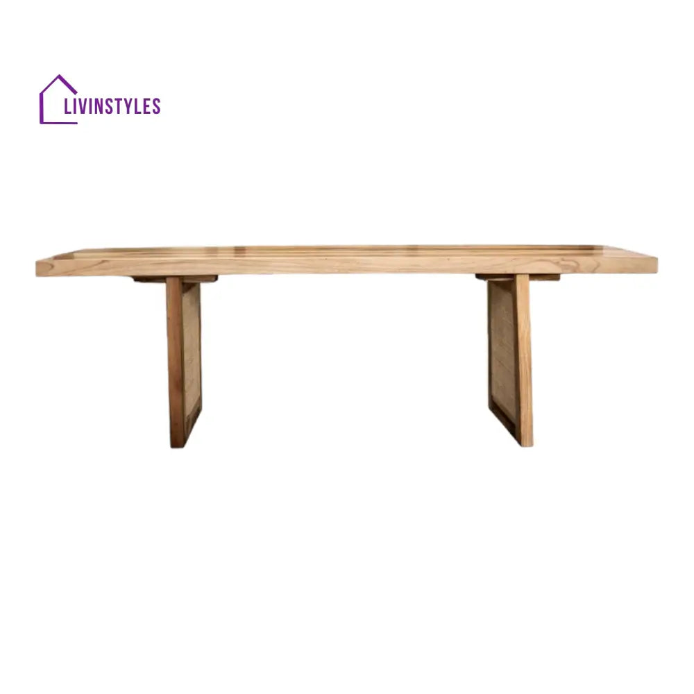 Ranya 6 Seater Rattan Dining Table 2 Chairs With Bench
