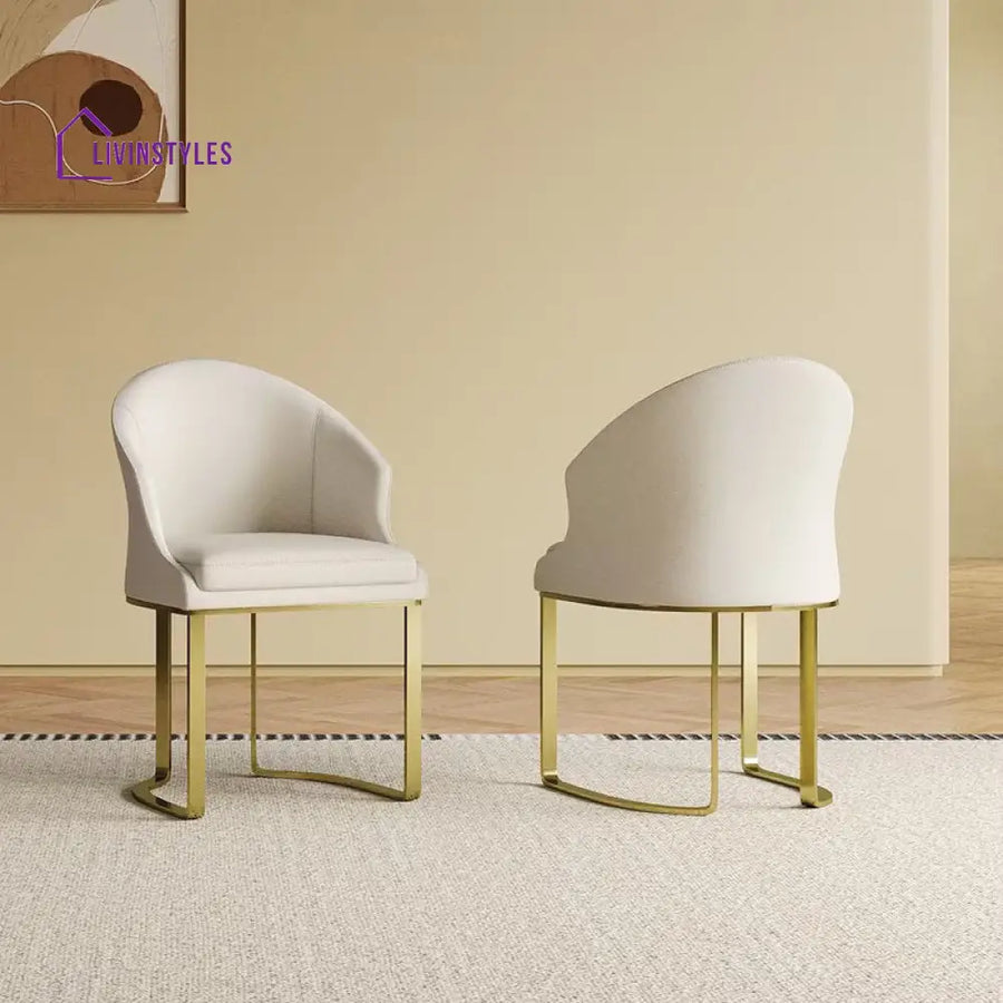 Ranya Metal and Fabric Arm Chair | Living Room Chair | Lounge Chair