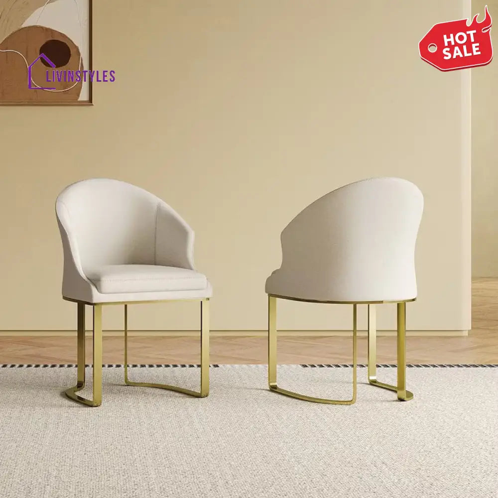 Ranya Metal and Fabric Arm Chair | Living Room Chair | Lounge Chair