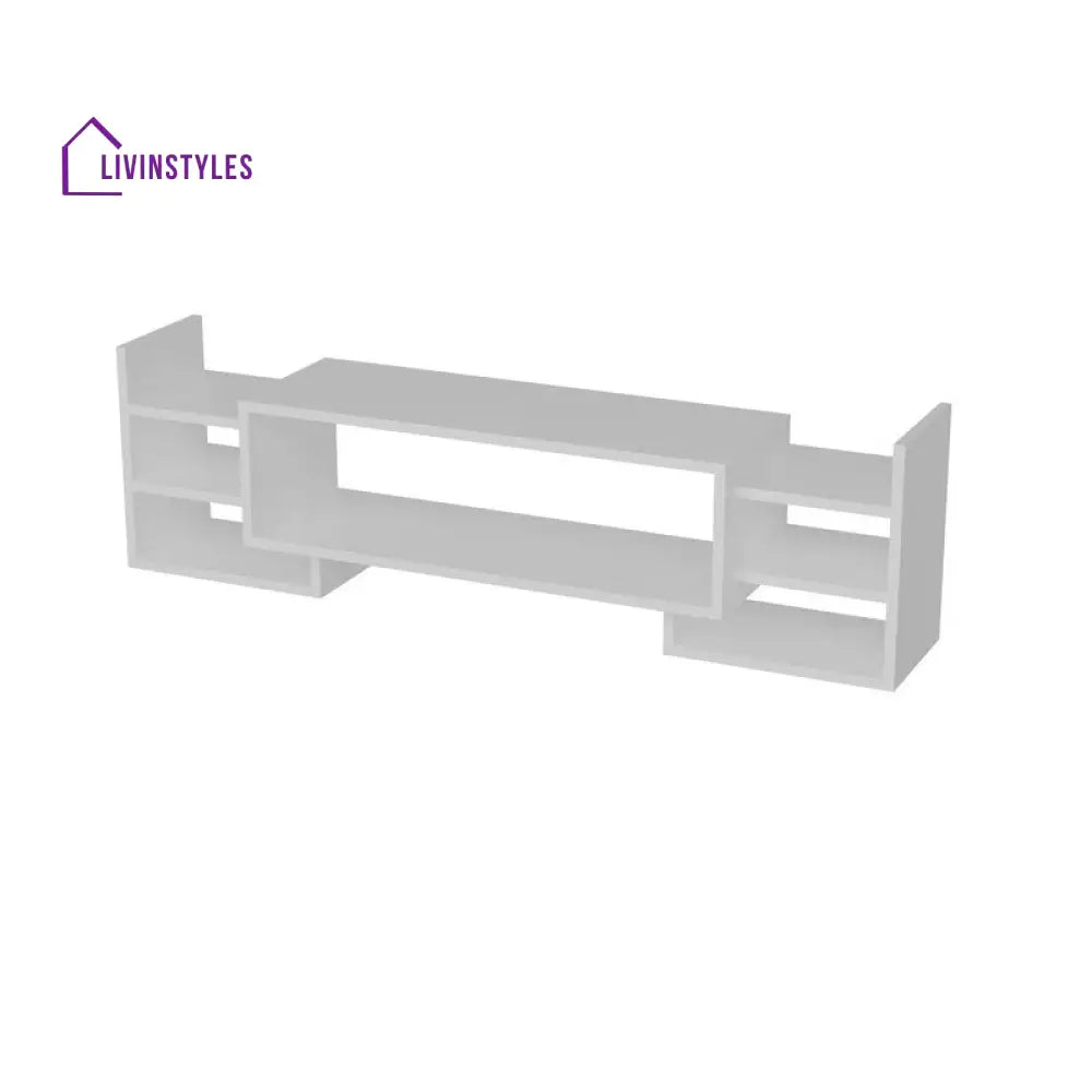 Rebecca White Finish Tv Unit Stand for Living Room