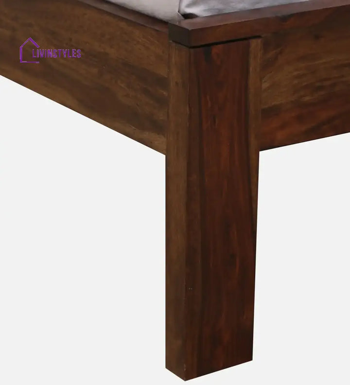 Divyam Sheesham Wood Beds Bed without storage