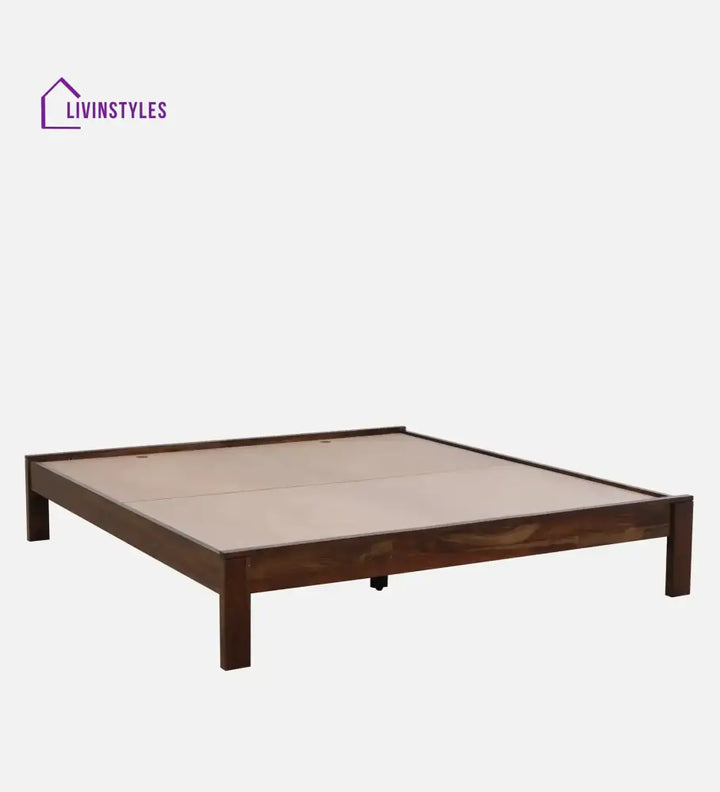 Divyam Sheesham Wood Beds Bed without storage