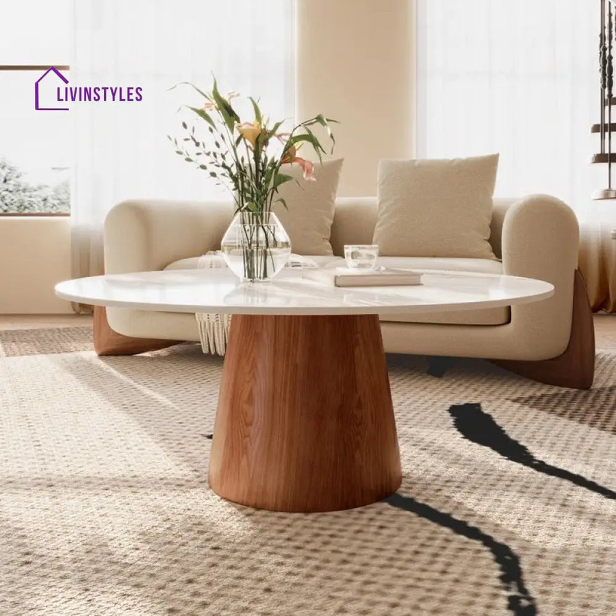 Reema Solid Wood Coffee Table for Living Room