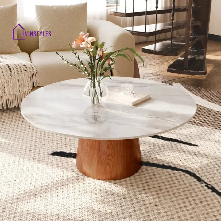 Reema Solid Wood Coffee Table for Living Room