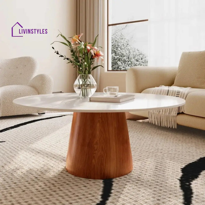 Reema Solid Wood Coffee Table for Living Room