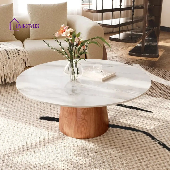 Reema Solid Wood Coffee Table for Living Room