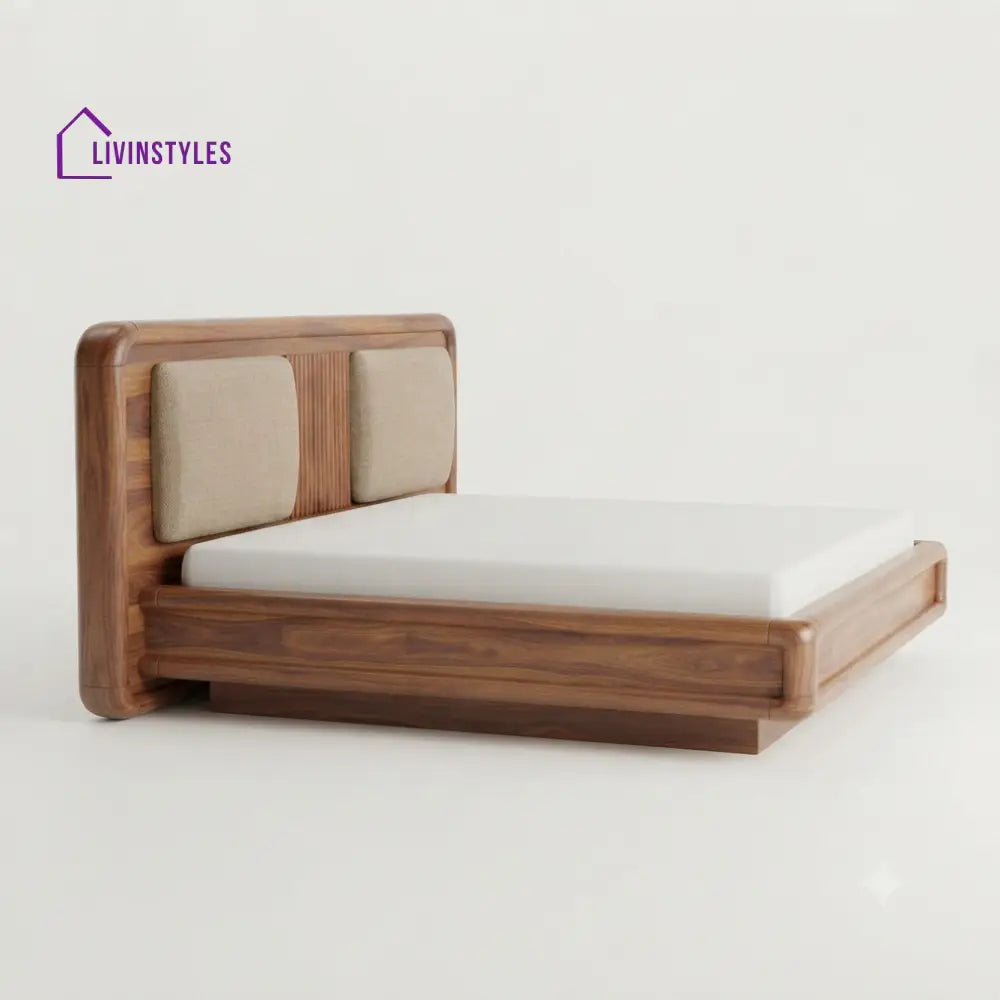 Refilwe Wooden Double Bed | King Size Bed | Queen Size Bed - Bed Without Storage