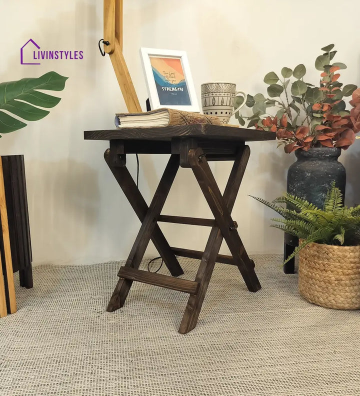 Regis Wooden Floor Lamp With Brown Base And Jute Fabric Lampshade Lamps