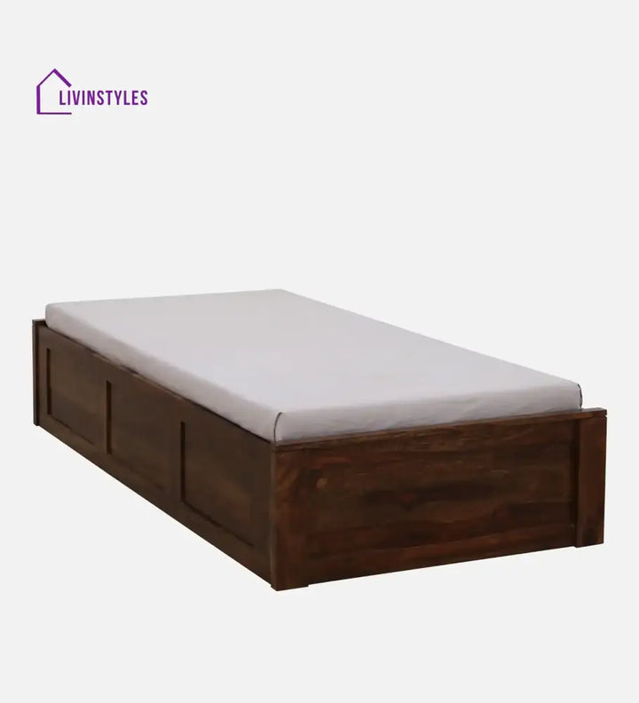 Divyam Sheesham Wood Single Storage Beds Bedroom Furniture Sets
