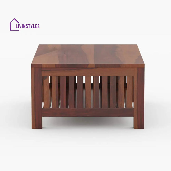 Reshma Solid Wood Rectangle Coffee Table For Living Room