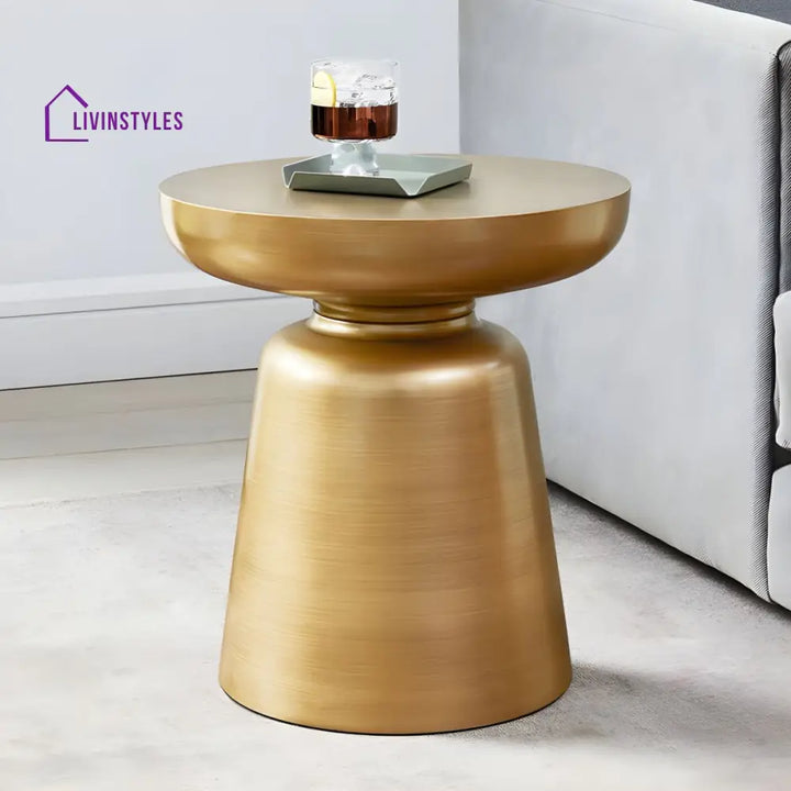 Rian Stainless Steel Coffee Table for Living Room