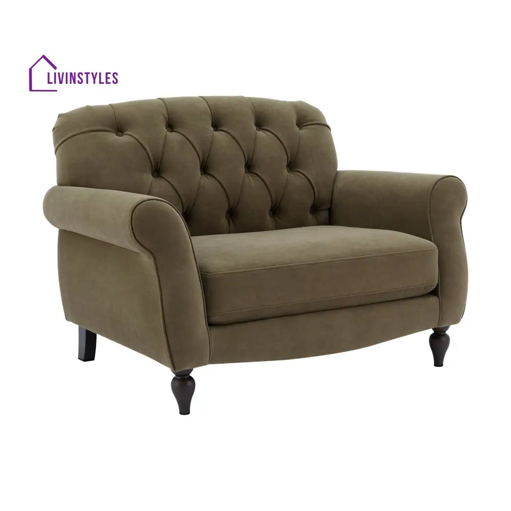 Ricardo Loveseat - Olive Green - Sofas