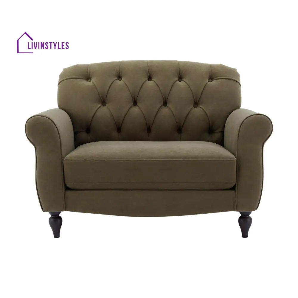 Ricardo Loveseat - Olive Green - Sofas