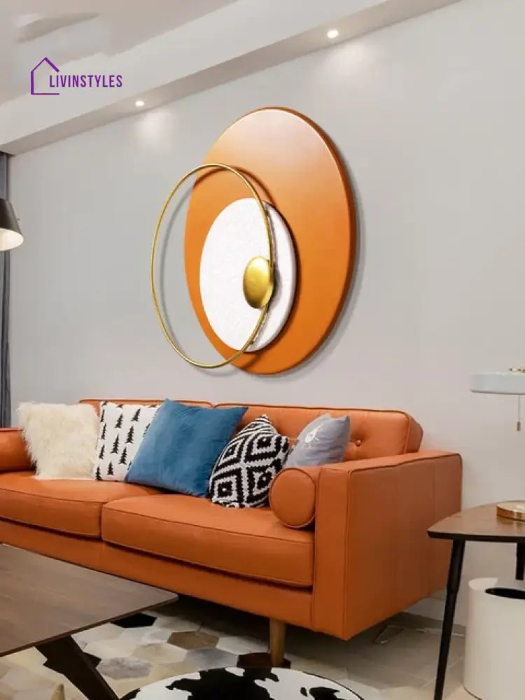 Richa Round Metal Wall Art