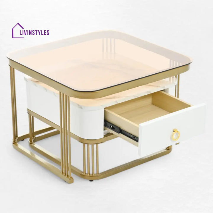 Riddhi Metal Coffee Table For Living Room