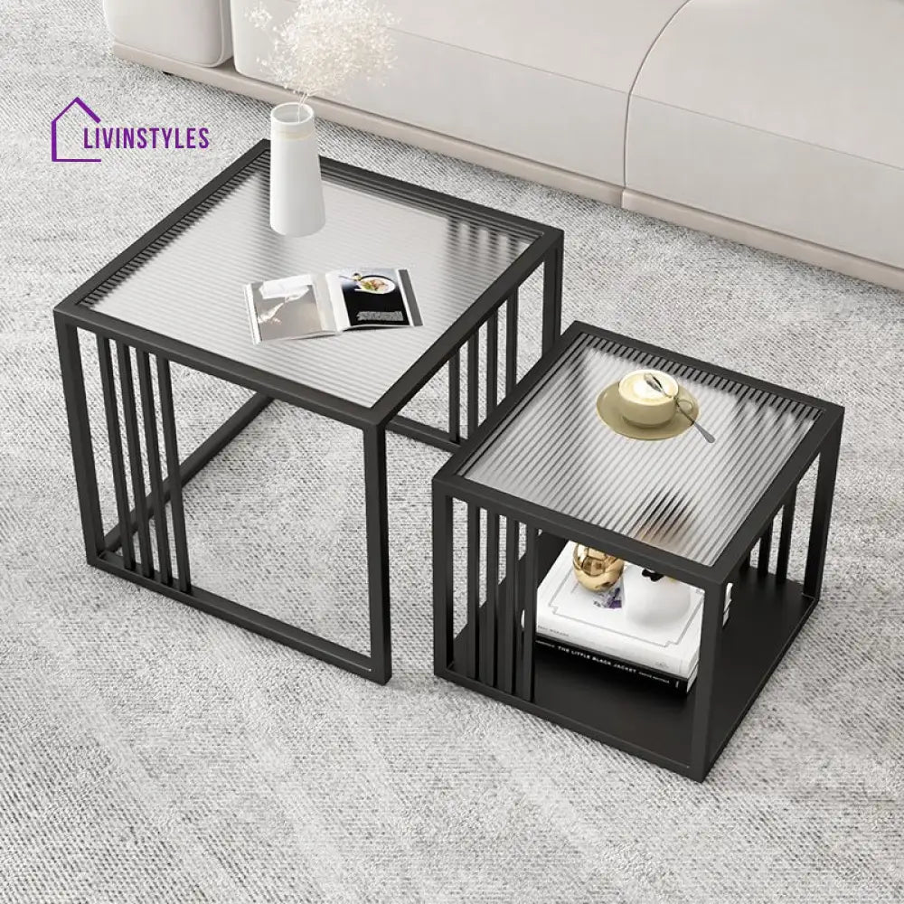 Riddhi Stainless Steel Coffee Table for Living Room