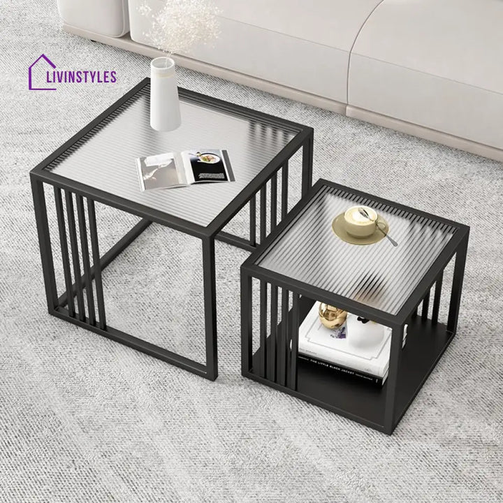 Riddhi Stainless Steel Coffee Table for Living Room