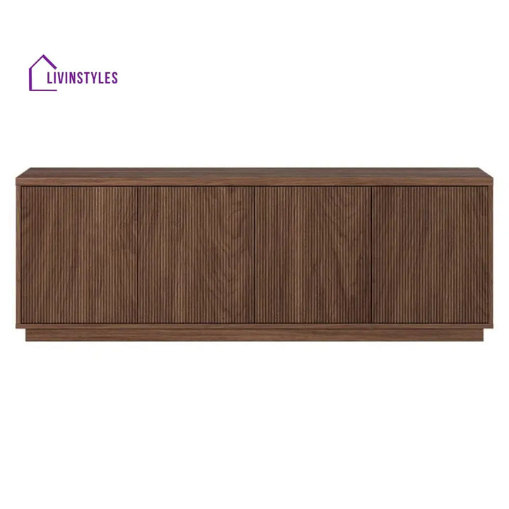 Riley Wooden Finish Tv Unit Stand for Living Room