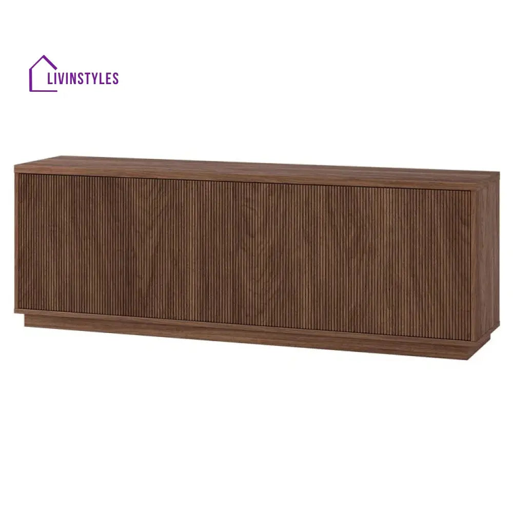 Riley Wooden Finish Tv Unit Stand for Living Room