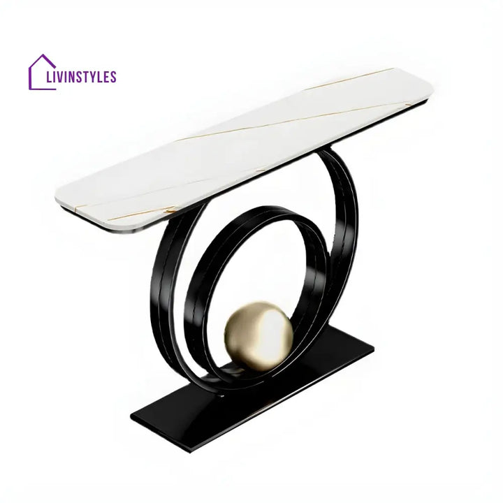 Rithvik Stainless Steel Living Room Console Table