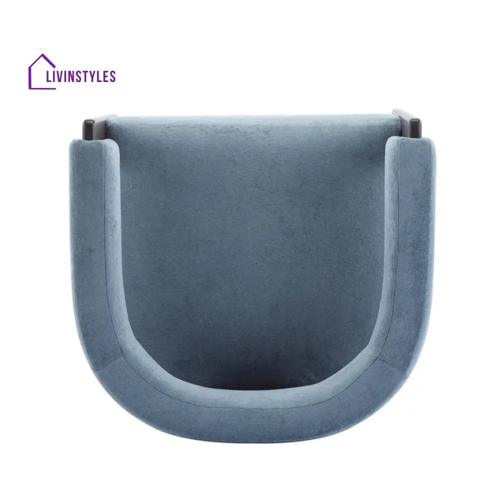 Ritvika Solid Wood and Fabric Arm Chair | Living Room Chair | Lounge Chair