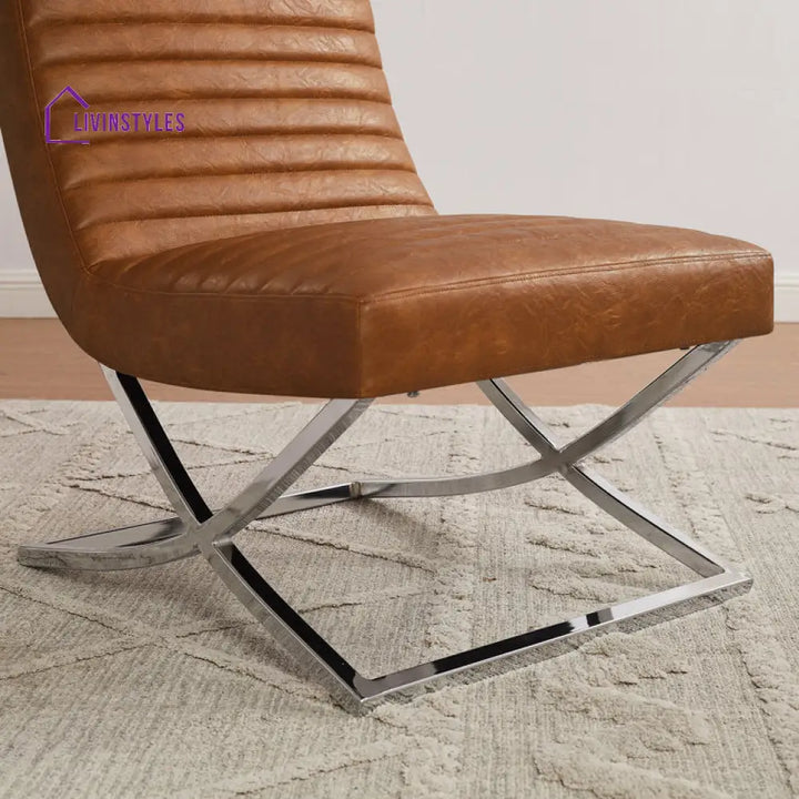 Riva Metal Frame and Fabric Chair | Living Room Chair | Lounge Chair