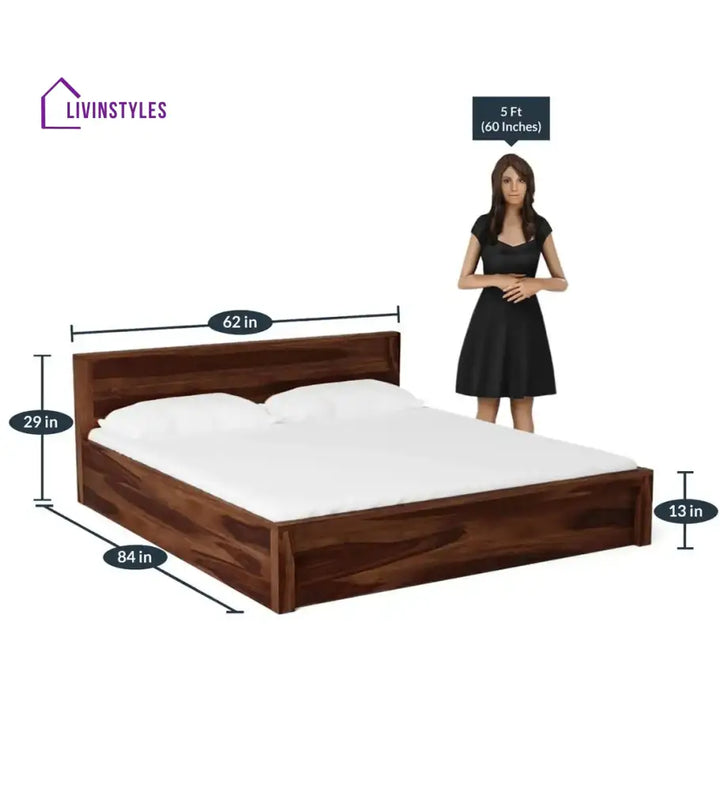 Acro Solid Wood Storage Beds Bedroom Furniture Sets