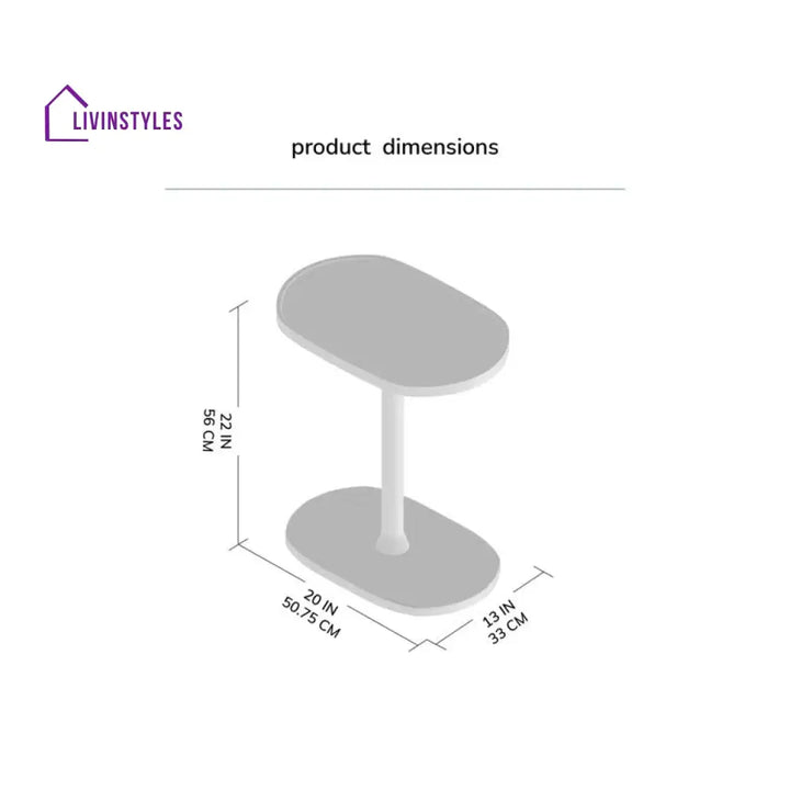 Riya Solid Wood Drink Table | Side Table | Laptop Table