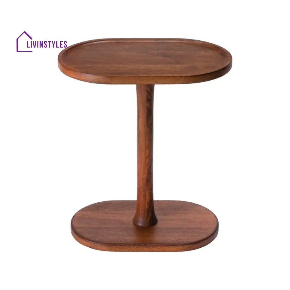 Riya Solid Wood Drink Table | Side Table | Laptop Table