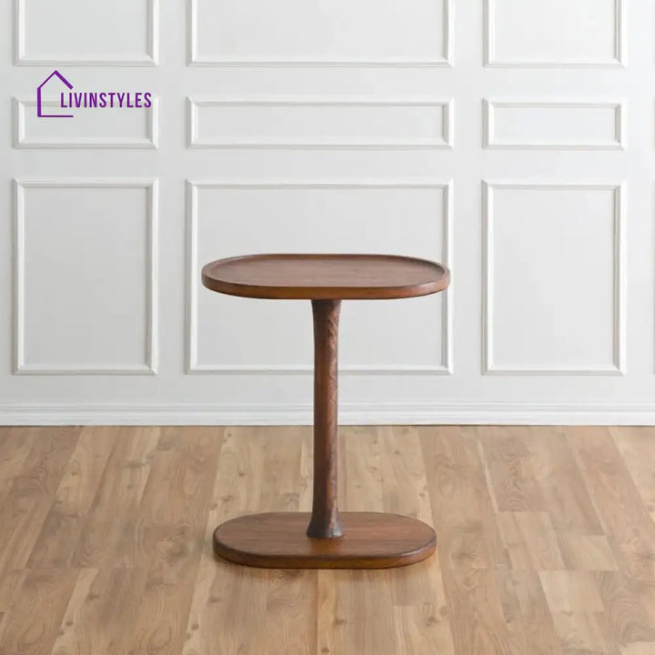 Riya Solid Wood Drink Table | Side Table | Laptop Table