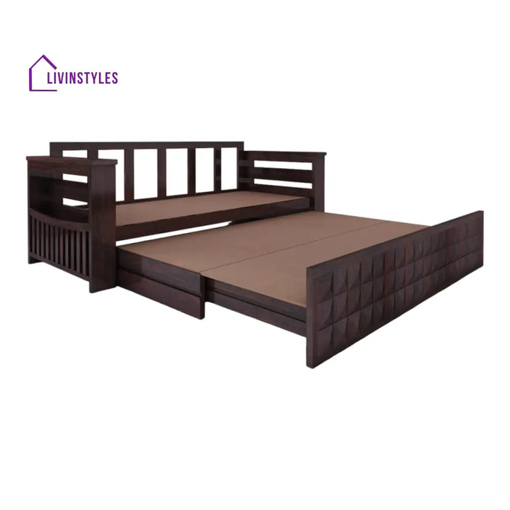 RelaxiMax 3 Seater Sofa Cum Bed Sheesham Wood