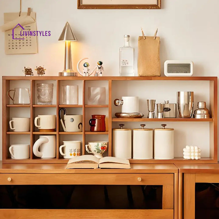 Rodion Solid Wood Storage Shelves | Kitchen Shelves