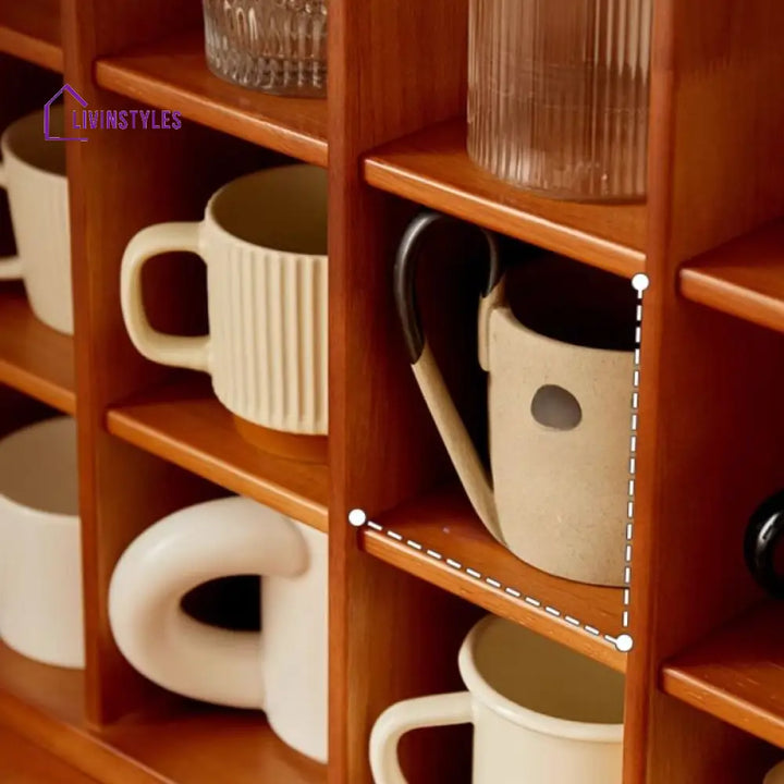Rodion Solid Wood Storage Shelves | Kitchen Shelves